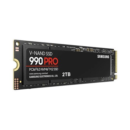 Samsung Samsung | 990 PRO | 2000 GB | Format SSD M.2 2280 | Interfejs SSD PCIe Gen4x4 | Prędkość odczytu 7450 MB/s | Prędkość zapisu 690