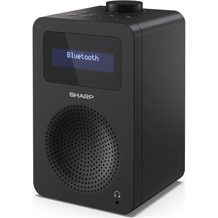 Sharp Sharp DR-430(BK) Radio cyfrowe, FM/DAB/DAB+, Bluetooth 5.0, Midnight Black Sharp | Midnight Black | DR-430(BK) | Radio cyfrowe |