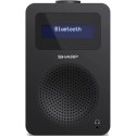 Sharp Sharp DR-430(BK) Radio cyfrowe, FM/DAB/DAB+, Bluetooth 5.0, Midnight Black Sharp | Midnight Black | DR-430(BK) | Radio cyfrowe |