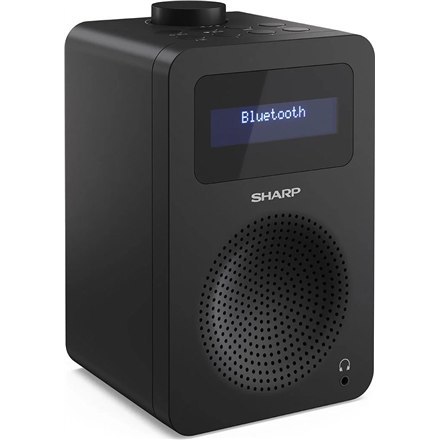 Sharp Sharp DR-430(BK) Radio cyfrowe, FM/DAB/DAB+, Bluetooth 5.0, Midnight Black Sharp | Midnight Black | DR-430(BK) | Radio cyfrowe |