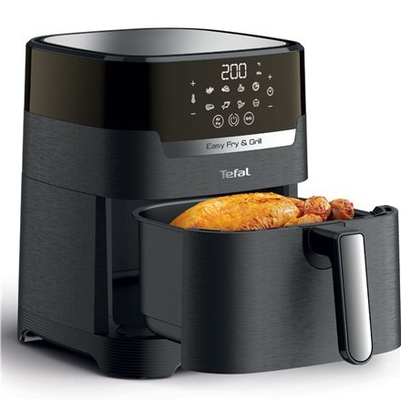TEFAL TEFAL | EY505815 | Frytkownica Easy Fry and Grill | Moc 1400 W | Pojemność 4,5 L | Czarny