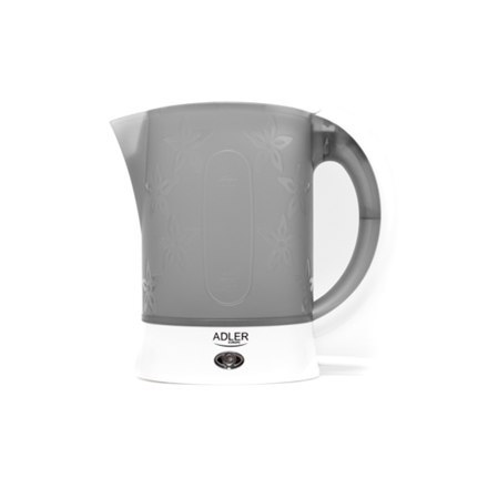 Adler Adler | Czajnik turystyczny | AD 1268 | Standard | 600 W | 0.6 L | Plastikowy | Biały