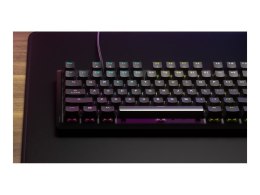 Corsair Corsair | Mechaniczna klawiatura do gier | K70 CORE RGB | Klawiatura do gier | Przewodowa | Brak | Czarna | USB typu A | CZERWON