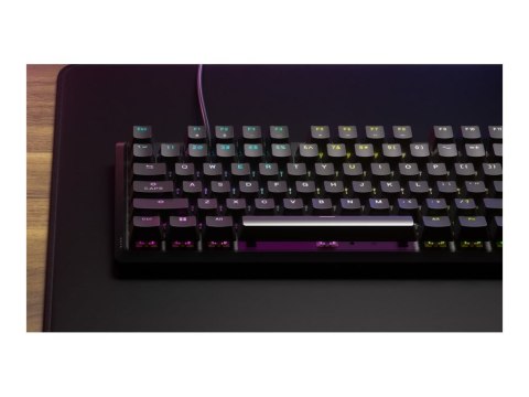 Corsair Corsair | Mechaniczna klawiatura do gier | K70 CORE RGB | Klawiatura do gier | Przewodowa | Brak | Czarna | USB typu A | CZERWON