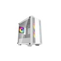 Deepcool Deepcool | ARGB Micro-ATX CASE | CC360 | White | Mini-ITX / Micro-ATX | Zasilacz w zestawie Nie | ATX PS2 （maksymalna długość: 1