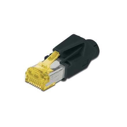 Digitus Digitus | A-MO6A 8/8 HRS | AT 6A modułowa wtyczka RJ45, Hirose TM31 8P8C, ekranowana, do kabla okrągłego, z osłoną