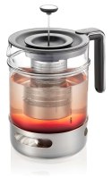 GEFU T-PREP Czajnik do herbaty z podgrzewaczem 1.5 ltr