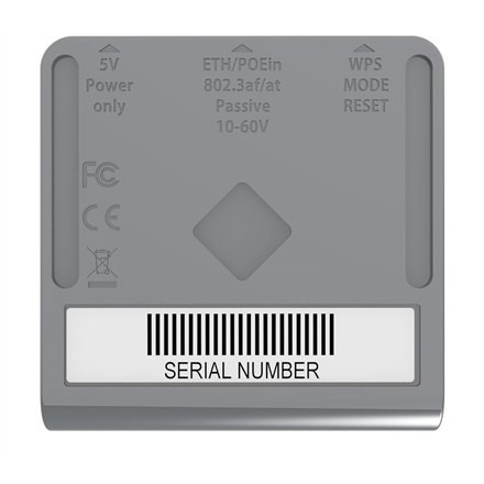 MikroTik Router WiFi 4 Mikrotik mAP lite (RBmAPL-2nD) 2,4GHz(2x2) 1p