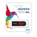 ADATA Pendrive ADATA C008 AC008-64G-RKD (64GB; USB 2.0; kolor czerwony)