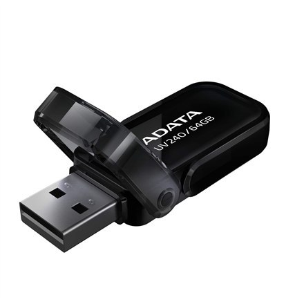 ADATA Pamięć USB ADATA DashDrive UV240 64 GB Czarny