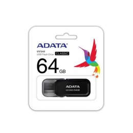 ADATA Pamięć USB ADATA DashDrive UV240 64 GB Czarny