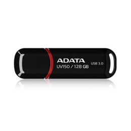 ADATA Pamięć USB ADATA UV150 o pojemności 128 GB z interfejsem USB 3.0 - Kolor Czarny