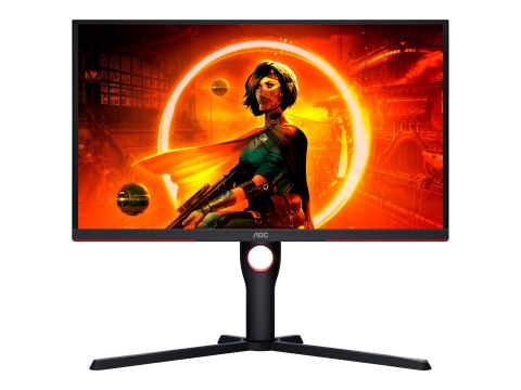 AOC AOC | Monitor | 25G3ZM/BK | 24,5 " | VA | FHD | 16:9 | 240 Hz | 1 ms | Nie | 1920 x 1080 | 300 cd/m² | Ilość portów HDMI 2 | Cza