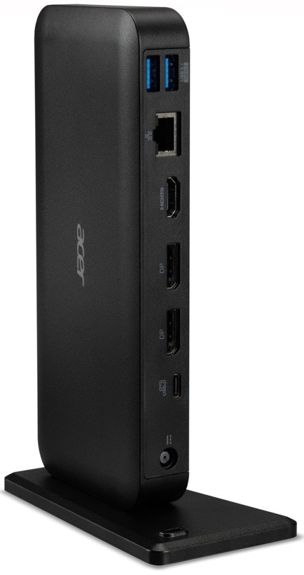 Acer Acer | Stacja dokująca USB typu C III z przewodem zasilającym UE | Stacja dokująca