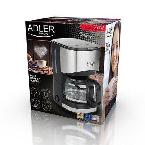 Adler Ekspres przelewowy Adler AD 4407 (550W; kolor czarny)