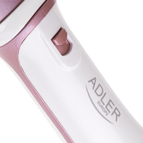 Adler Adler Styler 5 w 1 AD 2027, 1200 W, 2 poziomy temperatury, kolor Perłowa Biała/Różowe Złoto, z 5 wymiennymi końcówkami do styliz