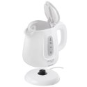 Adler Czajnik Adler | AD 1373 | Elektryczny | 850 W | Pojemność 1 L | Polipropylen | Podstawa 360° | Biały