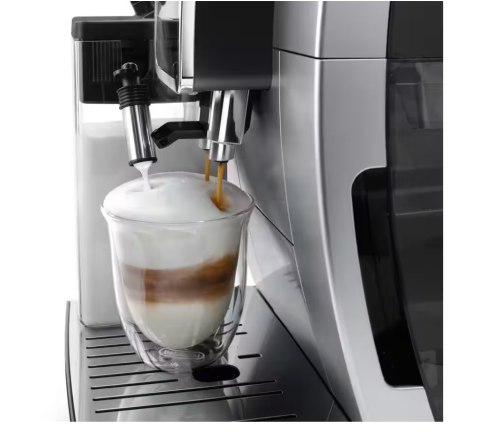 Delonghi | Ekspres do kawy | Dinamica Plus ECAM380.85.SB | Ciśnienie pompy 15 bar | Wbudowany spieniacz do mleka | Automatyczny 
