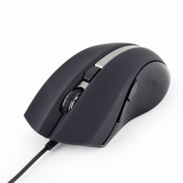 Gembird Mysz G-laser Gembird MUS-GU-02 Przewodowa USB Czarna