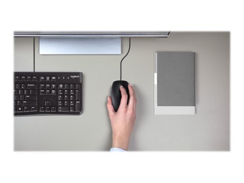Logitech Logitech | Mysz | B110 Silent | Przewodowa | USB | Czarna