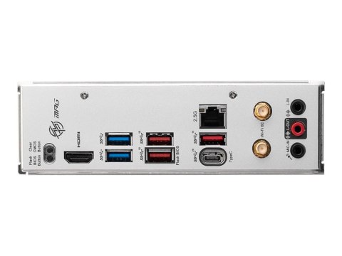 MSI MSI | MPG B650I EDGE WIFI | Rodzina procesorów AMD | Gniazdo procesora AM5 | DDR5 DIMM | Gniazda pamięci 2 | Obsługiwane interfe