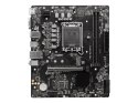 MSI | PRO H610M-E | Gniazdo procesora LGA1700 | Typ chipsetu Intel H610 | Obsługiwana technologia pamięci RAM DDR5 SDRAM
