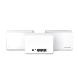 Mercusys AX3000 Whole Home Mesh WiFi 6 System with PoE | Halo H80X (3-Pack) | 802.11ax | 574+2402 Mbit/s | 10/100/1000 Mbit/s | Ethernet 