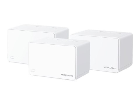 Mercusys AX3000 Whole Home Mesh WiFi 6 System with PoE | Halo H80X (3-Pack) | 802.11ax | 574+2402 Mbit/s | 10/100/1000 Mbit/s | Ethernet 