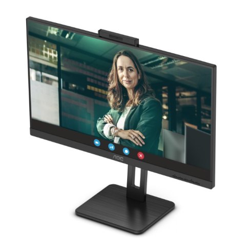 AOC AOC | Monitor | Q27P3CW | 27 " | IPS | QHD | 16:9 | 75 Hz | 4 ms | Nie | 2560 x 1440 | 350 cd/m² | Ilość portów HDMI 2 | Czarny