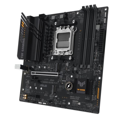 Asus Asus | TUF GAMING A620M-PLUS | Rodzina procesorów AMD | Gniazdo procesora AM5 | DDR5 DIMM | Gniazda pamięci 4 | Obsługiwane inte