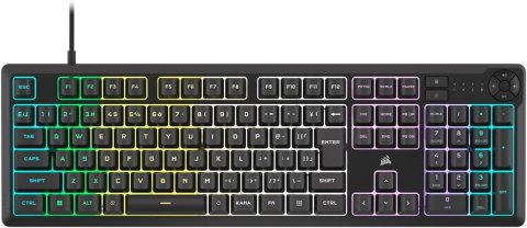 Corsair Corsair K55 CORE RGB | Klawiatura dla graczy | Przewodowa | NA | Czarna | USB 2.0 Typ-A