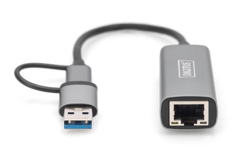 Digitus DN-3028 | Adapter USB3.0/USB C 3.1 do 2.5G Ethernet