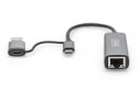 Digitus DN-3028 | Adapter USB3.0/USB C 3.1 do 2.5G Ethernet
