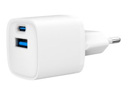 Gembird Gembird TA-UC-PDQC20-W-01 2-port 20W USB Fast Charger