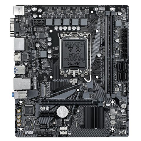 Gigabyte Gigabyte | H610M S2H V3 DDR4 G1.0 | Rodzina procesorów Intel | Gniazdo procesora LGA1700 | DDR4 | Obsługiwane interfejsy dysków 