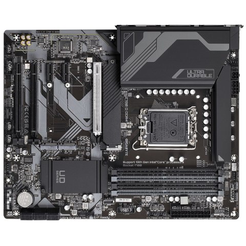 Gigabyte Z790 D | Rodzina procesorów Intel | Gniazdo procesora LGA1700 | DDR4 | Obsługiwane interfejsy dysków twardych SATA, M.2 | Liczba