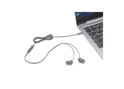 Lenovo Lenovo | Akcesoria 110 Analogowe słuchawki douszne | GXD1J77354 | Wbudowany mikrofon | Szary