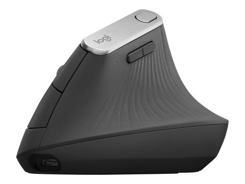 Logitech Logitech | Ergonomiczna mysz | MX VERTICAL | Bezprzewodowa | USB, Bluetooth | Grafitowa