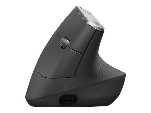 Logitech Logitech | Ergonomiczna mysz | MX VERTICAL | Bezprzewodowa | USB, Bluetooth | Grafitowa