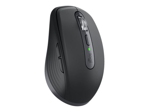 Logitech Mysz Logitech MX Anywhere 3S - bezprzewodowa RF + Bluetooth, laserowa, 8000 DPI, grafitowa | Logitech