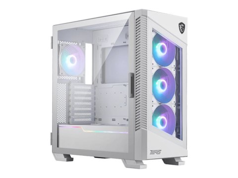 MSI MSI MPG VELOX 100R White Obudowa PC, Mid-Tower, USB 3.2, wyjście audio, wejście mikrofonowe | MSI