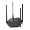 Mercusys Router AX1500 WiFi 6 | MR60X | 802.11ax | 1201+300 Mbit/s | 10/100/1000 Mbit/s | Porty Ethernet LAN (RJ-45) 2 | Obsługa sieci me