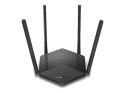Mercusys Router AX1500 WiFi 6 | MR60X | 802.11ax | 1201+300 Mbit/s | 10/100/1000 Mbit/s | Porty Ethernet LAN (RJ-45) 2 | Obsługa sieci me