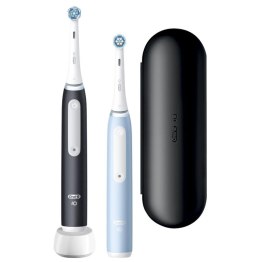 Oral-B Oral-B | Seria iO3 | Elektryczna szczoteczka do zębów Duo Pack | Akumulatorowa | Dla dorosłych | Liczba główek szczoteczki w zes