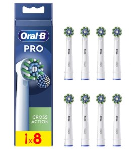 Oral-B Oral-B | Wymienne główki szczoteczki do zębów | EB50RX-8 Cross Action Pro | Główki | Dla dorosłych | Liczba główek szczoteczki w