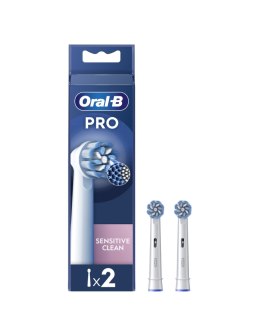 Oral-B Oral-B | Wymienne główki szczoteczki do zębów | EB60X-2 Sensitive Clean Pro | Główki | Dla dorosłych | Liczba główek szczoteczki
