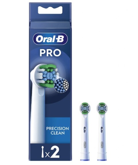 Oral-B Oral-B | Zestaw szczoteczek Precision Clean | EB20RX-2 | Główki | Dla dorosłych | Liczba główek szczoteczki w zestawie 2 | Biały