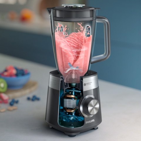 Philips Blender Philips | HR3020/20 | Tabletop | 1000 W | Materiał słoika Plastik | Pojemność słoika 1,5 L | Kaszmirowy szary