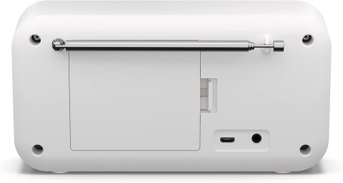 Sharp Przenośne radio cyfrowe Sharp DR-P420(WH) Tokyo, FM/DAB/DAB+, Bluetooth 5.0, zasilanie USB lub bateryjne, śnieżnobiały | Sharp |