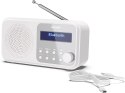 Sharp Przenośne radio cyfrowe Sharp DR-P420(WH) Tokyo, FM/DAB/DAB+, Bluetooth 5.0, zasilanie USB lub bateryjne, śnieżnobiały | Sharp |